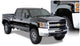 Bushwacker 07-13 Chevy Silverado 1500 Fleetside Cutout Style Flares 4pc 78.7/97.6in Bed - Black - Mammoth Racing -