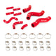 Mishimoto 92-97 Land Cruiser Silicone Radiator & Heater Hose - Red - Mammoth Racing -
