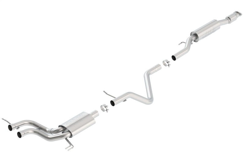 Borla 13-15 Hyundai Veloster Turbo 1.6L AT/MT FWD 2dr Dual Center Rear Exit Cat-Back Exhaust - My Store