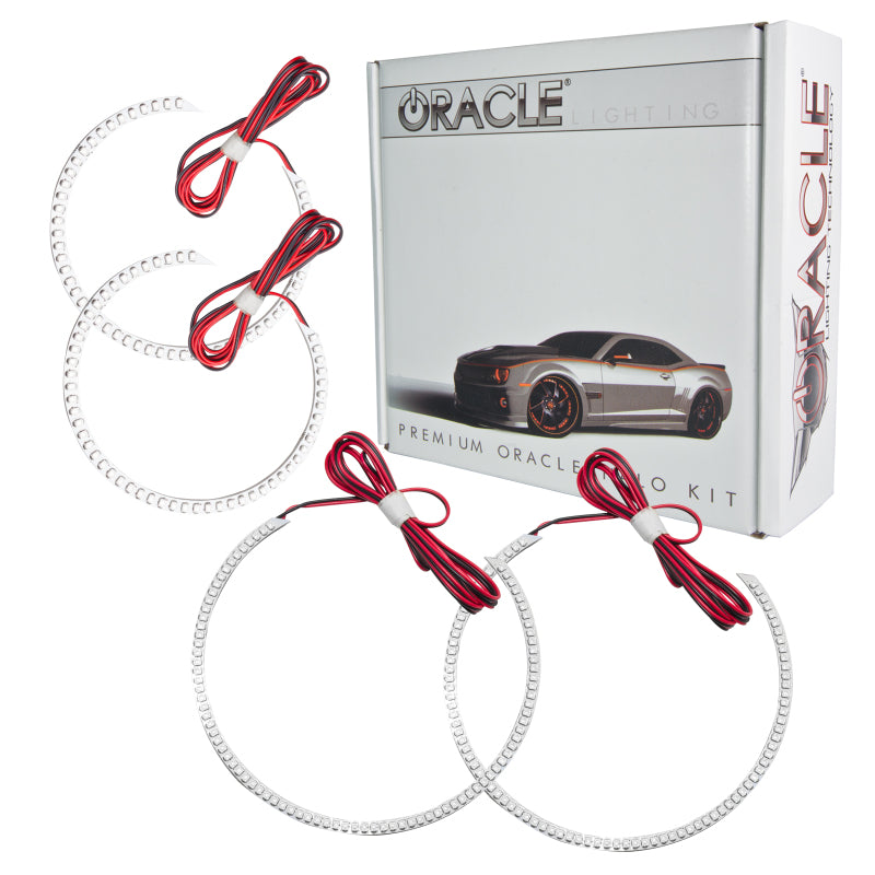 Oracle Jeep Commander 06-10 LED Halo Kit - White - Mammoth Racing -