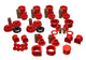 Energy Suspension 90-96 Nissan 300ZX Red Hyper-Flex Master Bushing Set (Sway bar end link bushings a - My Store