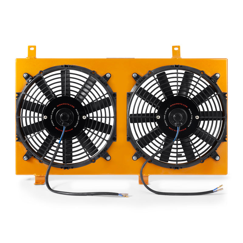 Mishimoto 04-08 Mazda RX8 Aluminum Fan Shroud Gold - Mammoth Racing -