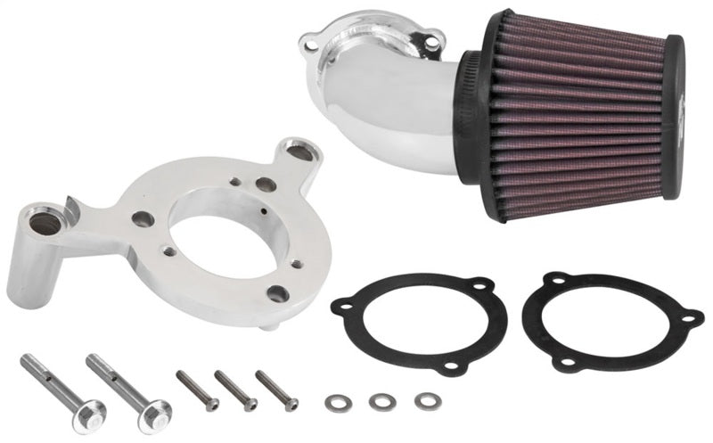 K&N 08-17 Harley Davidson Touring 96 CI / 103 CI Performance Intake Kit - Mammoth Racing -