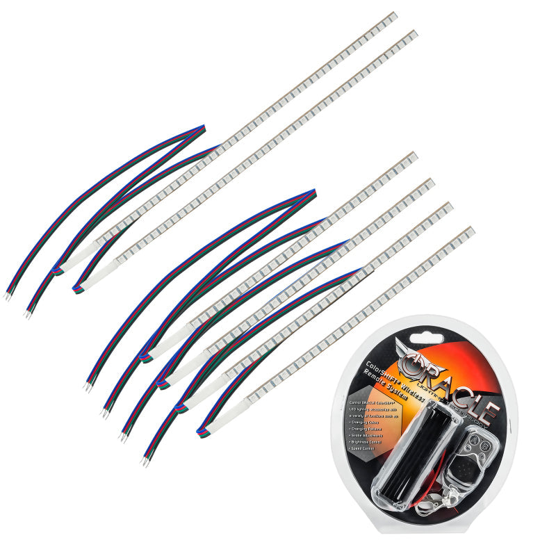 Oracle 17-19 Ford F-250/F-350 Superduty Headlight DRL Upgrade Kit - ColorSHIFT - Mammoth Racing -