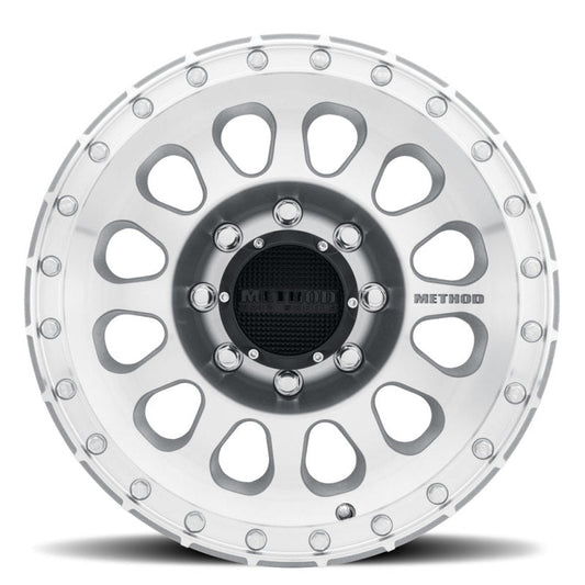Method Mr315 17x8.5 +25mm Offset 8x180 130.81mm CB Machined/Clear Coat Wheel