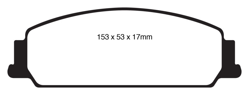EBC 08-10 Pontiac G8 3.6 Yellowstuff Front Brake Pads - My Store