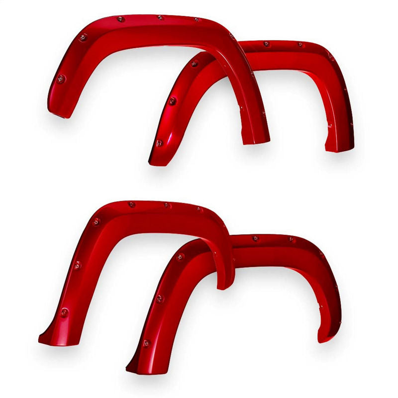 EGR 2018 Ford F150 Bolt-On Look Color Match Fender Flares - Set - Race Red - Mammoth Racing -