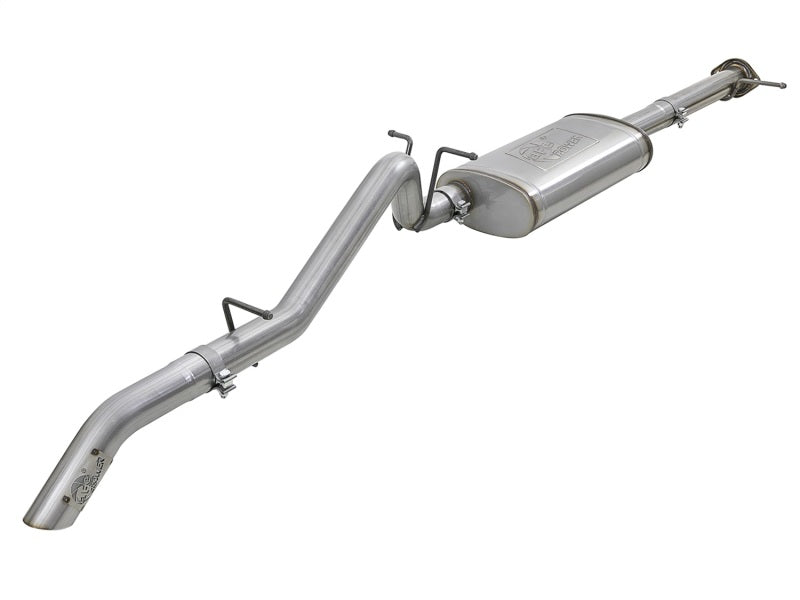 aFe MACH Force-Xp Hi-Tuck 3in. 409 SS C/B Exhaust 15-18 GM Colorado/Canyon L4-2.5L/V6-3.6L - Raw Tip - Mammoth Racing -