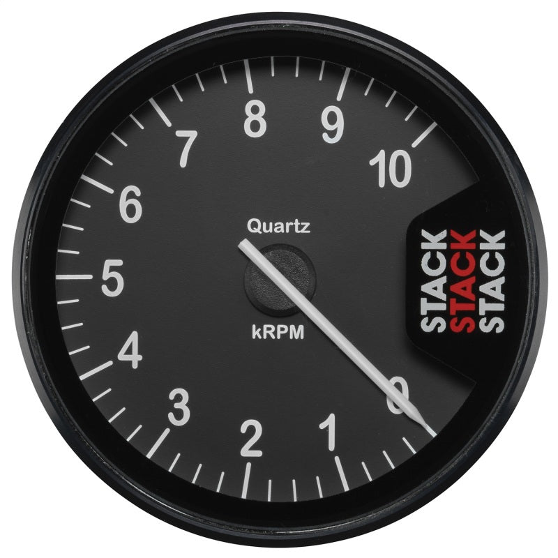 Autometer Stack Clubman Tachometer 80mm 0-10k RPM - Black - My Store