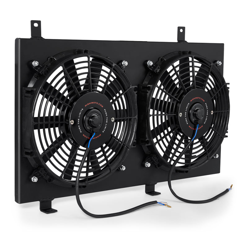 Mishimoto 04-08 Mazda RX8 Aluminum Fan Shroud Black - Mammoth Racing -