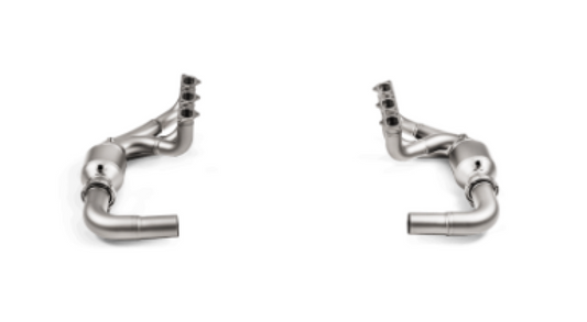 Akrapovic 10-14 Porsche Cayenne S/GTS (958) Link-Pipe Set (Titanium)