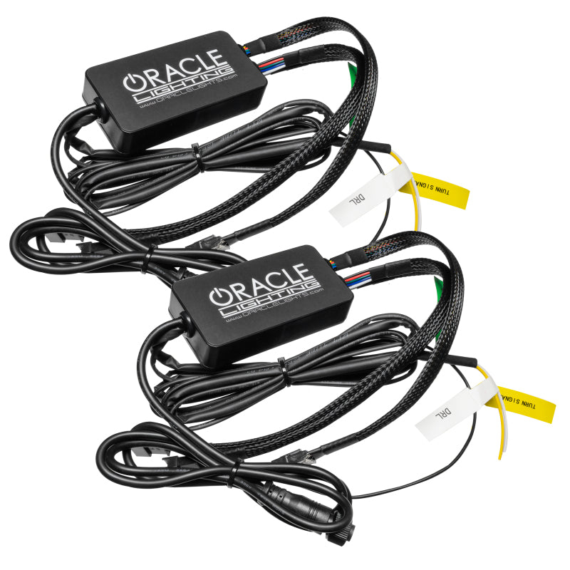 Oracle 19-21 RAM 1500 Projector LED Headlight DRL Upgrade Kit - ColorSHIFT RGBW+A w/ RF Controller - Mammoth Racing -