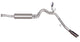 Gibson 07-10 Hummer H3 Base 3.7l 2.5in Cat-Back Dual Extreme Exhaust - Stainless - Mammoth Racing -