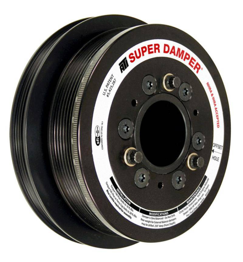 ATI Damper - 7.48in - Alum - 6 Grv - No A/C - LS3 Camaro - 10-15 - Gen 3 Vortec Truck - LS - My Store