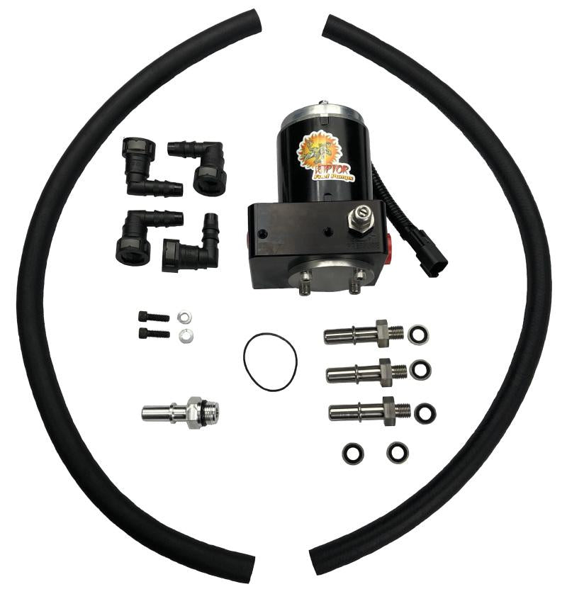 PureFlow Raptor 1998.5-2002 Dodge Cummins FRRP-150 Factory Replacement Fuel Pump w/ Big Line Kit - Mammoth Racing -