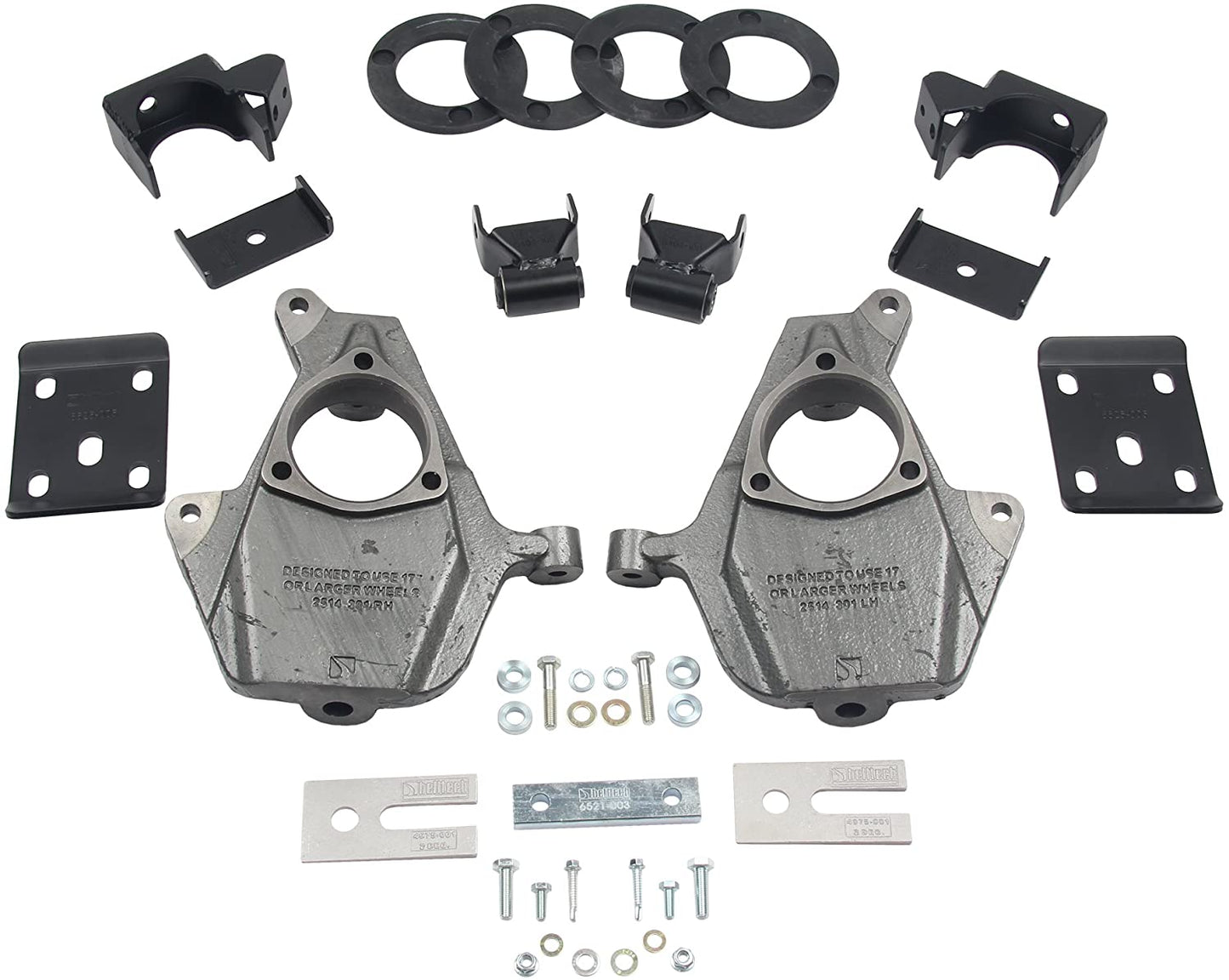 2016.5-2018 Silverado/Sierra (Ext/Crew) 2Wd, 3-4f/7r *Must Have Alumi/Stamped Co - Mammoth Racing -