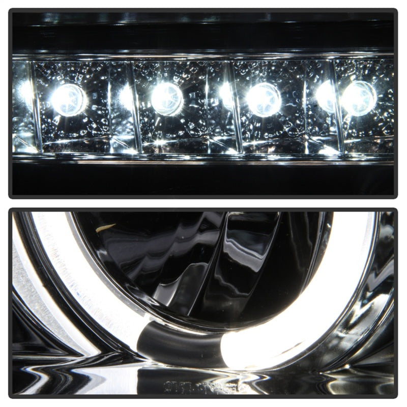 Spyder Toyota Tundra 07-13 Projector Headlights LED Halo LED Chrm PRO-YD-TTU07-HL-C - Mammoth Racing -