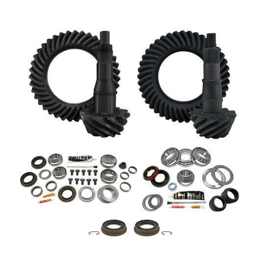 Yukon Gear & Install Kit F&R Package For Ford 9.75in. 00-10 Ford F-150 in 4.56 Ratio - Mammoth Racing -