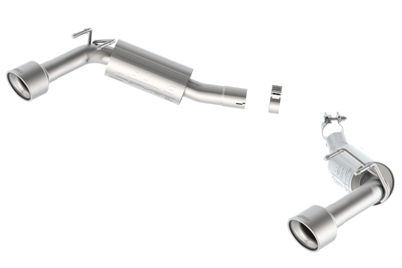Borla 14-15 Camaro SS 6.2L V8 RWD Single Split Rr Exit S-Type Exhaust (rear section only) - My Store