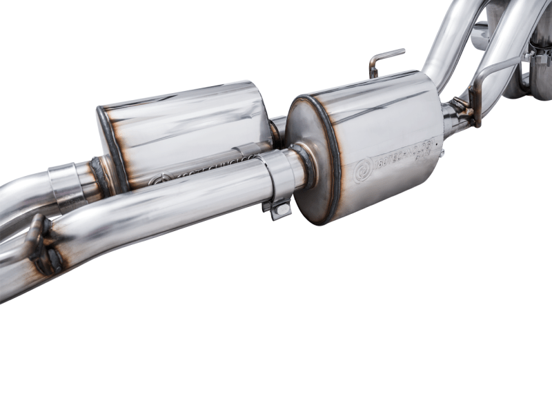 AWE 16-22 Toyota Tacoma 0FG Catback Exhaust w/ BashGuard - Dual Diamond Black Tips - My Store