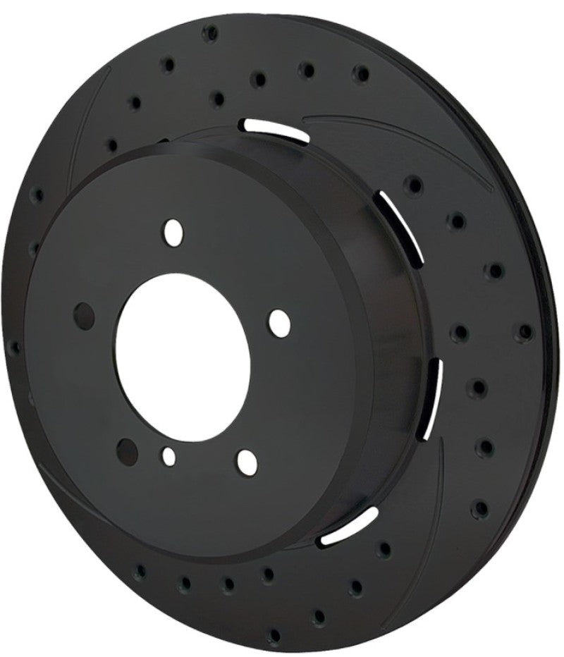 Wilwood Rotor-2.31in Offset-SRP-BLK-Drill-RH 12.19 x .810 - 5x4.75in BC - My Store