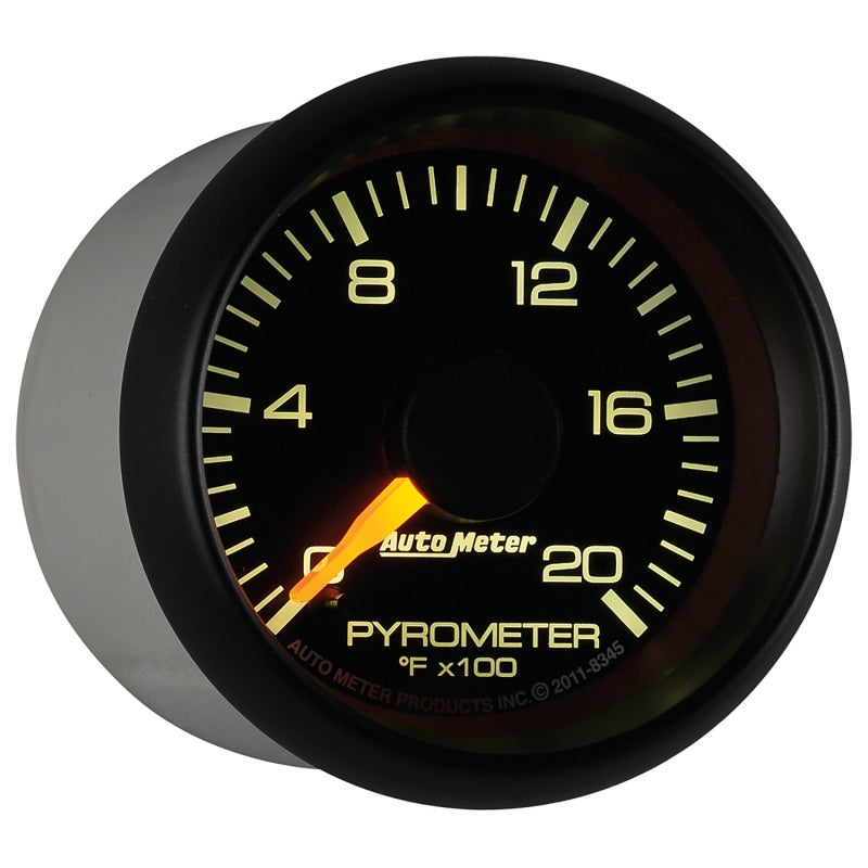 Autometer Factory Match Chevy 2-1/16in FSE 0-2000 Pyro Kit Gauge - My Store