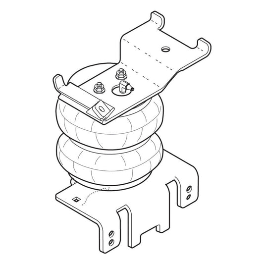Firestone Ride-Rite Air Helper Spring Kit Rear 04-15 Nissan Titan 2WD/4WD (W217602355) - My Store