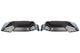 Fishbone Offroad 2020+ JT Gladiator Rear - Black Aluminum Inner Fenders - My Store