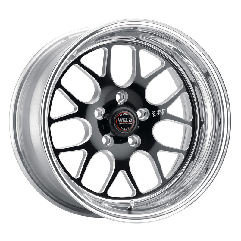 Weld S77 17x9.5 Rt-s HD 6x135 BP / 6.2in. BS Black Wheel 3.540 ID (Low Pad) - Non-Beadlock - Mammoth Racing -
