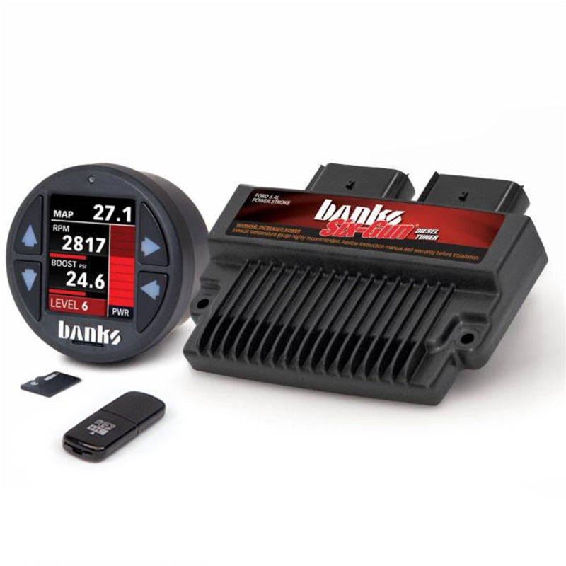 Banks 07-10 Chevy/GMC 2500/3500 6.6L LMM Six-Gun Diesel Tuner w/ iDash-1.8 DataMonster - Mammoth Racing -