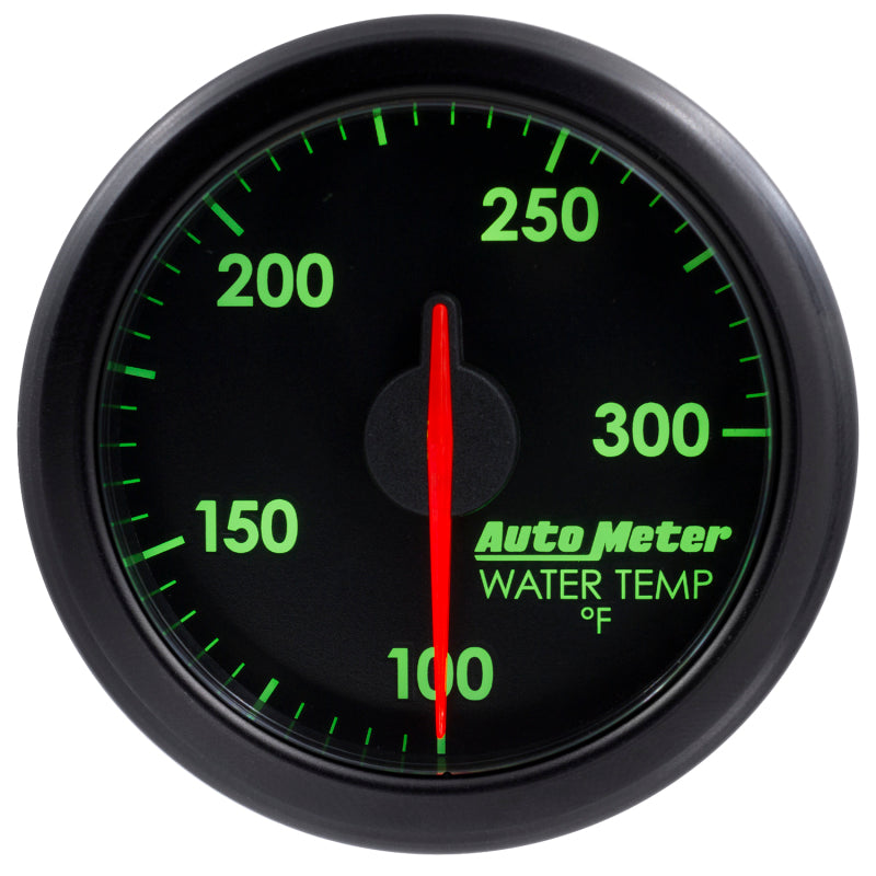 Autometer Airdrive 2-1/6in Water Temperature Gauge 100-300 Degrees F - Black - My Store