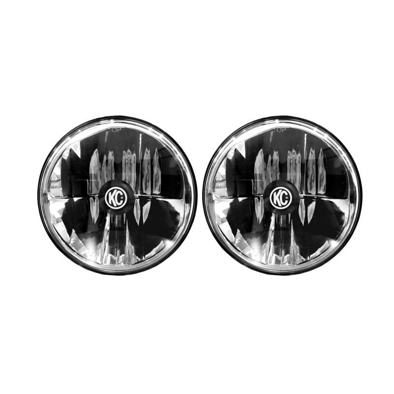 KC HiLiTES 07-18 Jeep JK (Not for Rubicon/Sahara) 7in. Gravity LED DOT Headlight (Pair Pack System) - Mammoth Racing -
