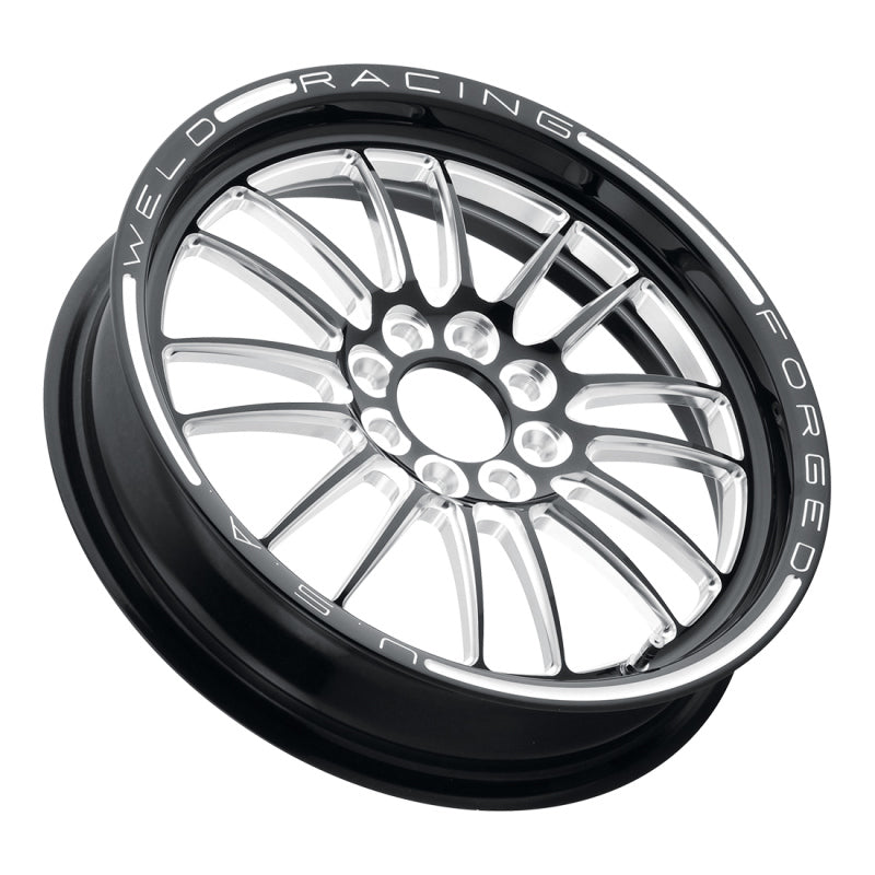Weld Tuner Import 15x3.5 / 4x100mm BP / 2.25in. BS 1-Piece Black Wheel - Mammoth Racing -