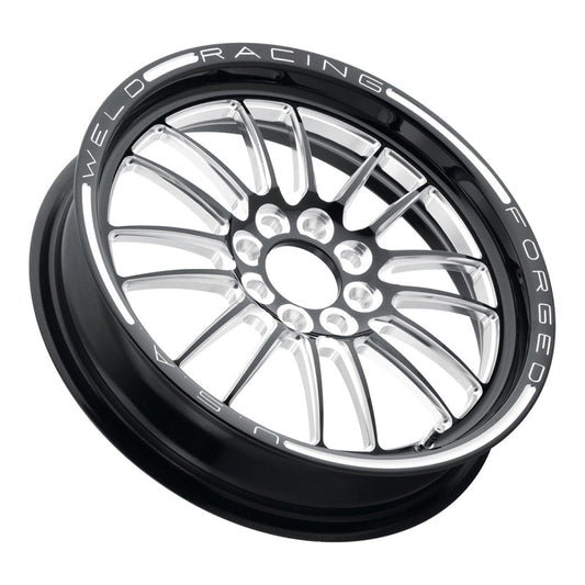 Weld Tuner Import 15x3.5 / 4x100mm BP / 2.25in. BS 1-Piece Black Wheel - Mammoth Racing -