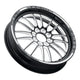 Weld Tuner Import 15x3.5 / 4x100mm BP / 2.25in. BS 1-Piece Black Wheel - Mammoth Racing -