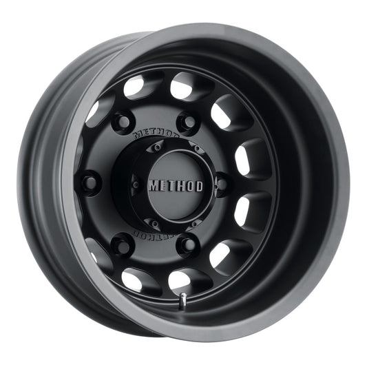 Method Mr901 - Rear 16x5.5 -138mm Offset 6x205 161.04mm CB Matte Black Wheel