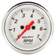 Autometer Arctic White 2-1/16in 7k RPM In-Dash Tachometer - My Store