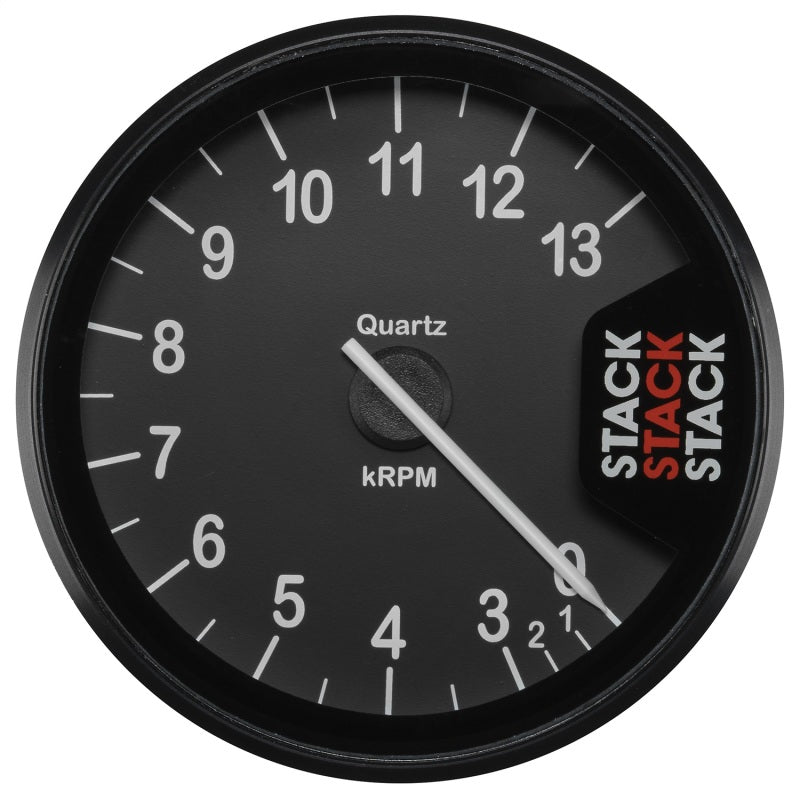 Autometer Stack Clubman Tachometer 80mm 0-3-13k RPM - Black - My Store