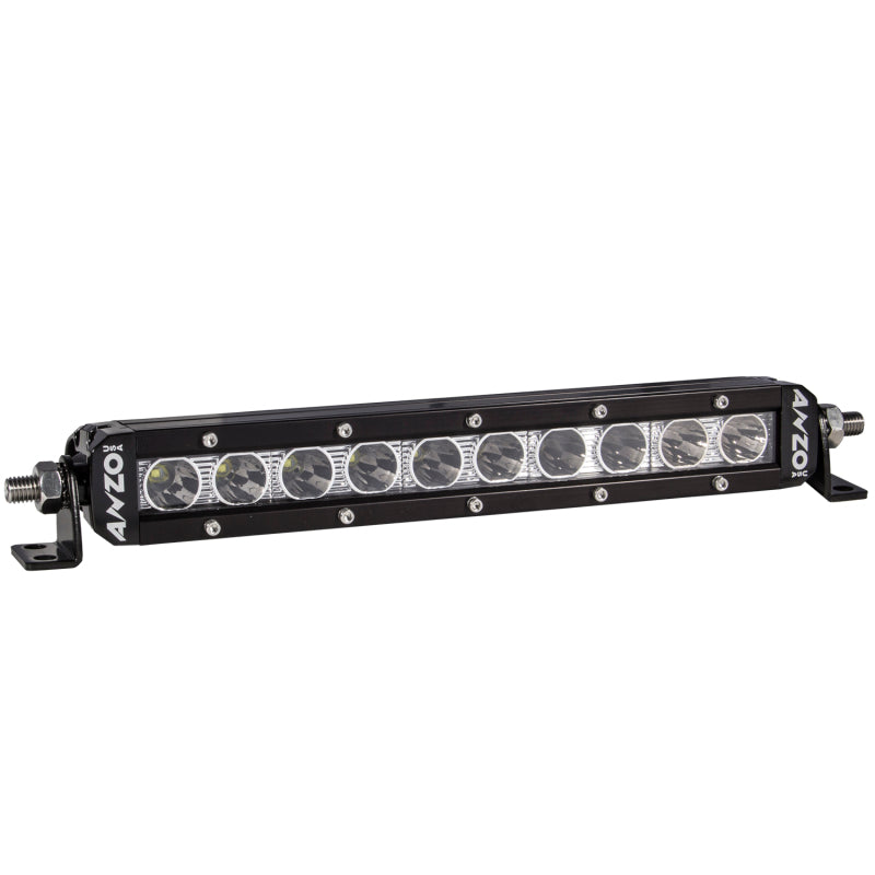 ANZO Rugged Off Road Light 10in 5W High Intensity LED Single Row (Spot) - Mammoth Racing -