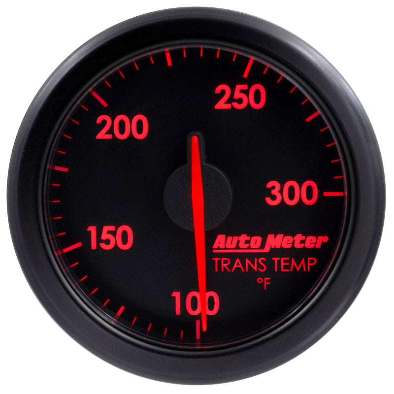 Autometer Airdrive 2-1/6in Trans Temperature Gauge 100-300 Degrees F - Black - My Store