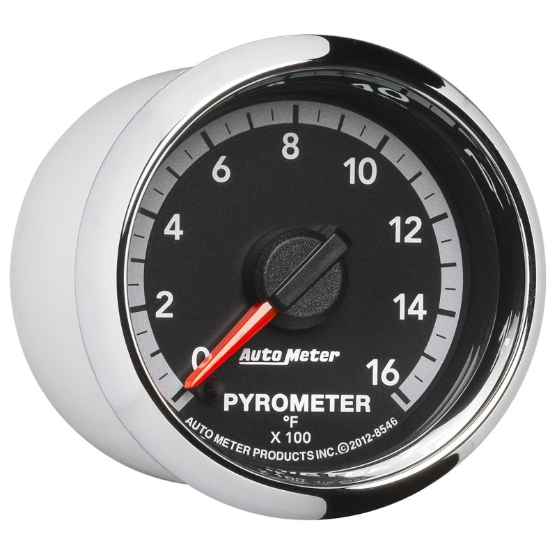 Autometer Gen4 Dodge Factory Match 52.4mm Full Sweep Electronic 0-1600 Deg F EGT/Pyrometer Gauge - My Store