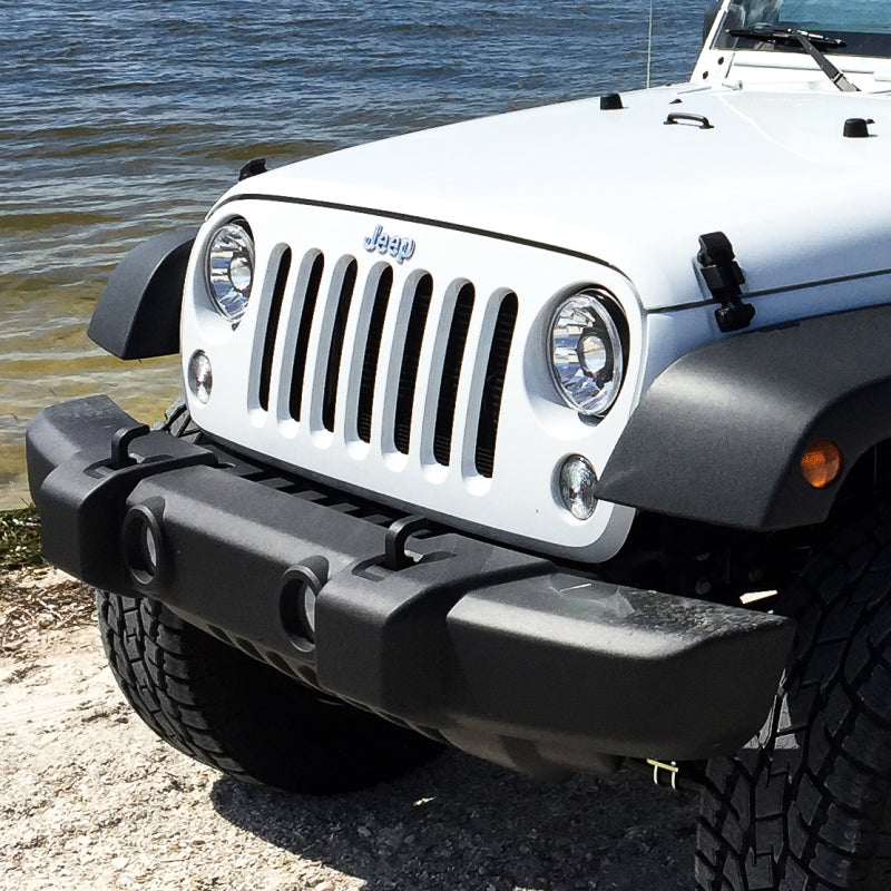 KC HiLiTES 07-18 Jeep JK (Not for Rubicon/Sahara) 7in. Gravity LED Pro DOT Headlight (Pair Pack Sys) - Mammoth Racing -