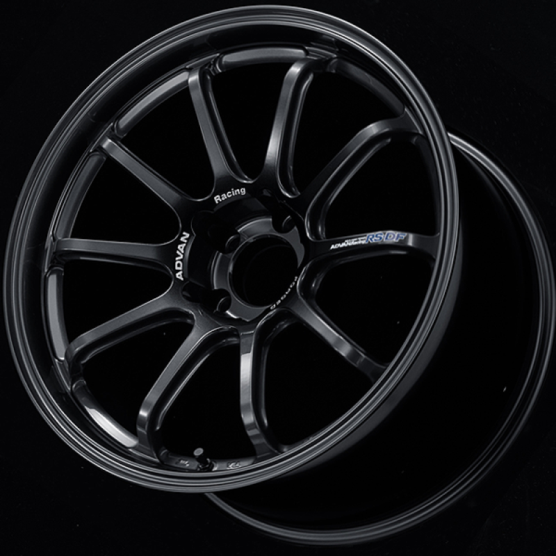 Advan RS-DF Progressive 19x8.0 +44 5-114.3 Racing Titanium Black Wheel - My Store