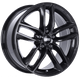 BBS SX 17x7.5 5x112 ET45 Crystal Black Wheel -82mm PFS/Clip Required - Mammoth Racing -