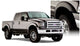 Bushwacker 99-07 Ford F-250 Super Duty Styleside Extend-A-Fender Style Flares 4pc - Black - Mammoth Racing -