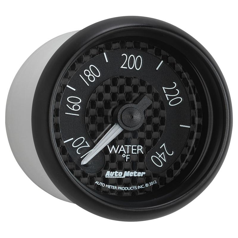 Autometer GT Series 52mm Mechanical 120-240 Deg F Water Temperature Gauge - My Store