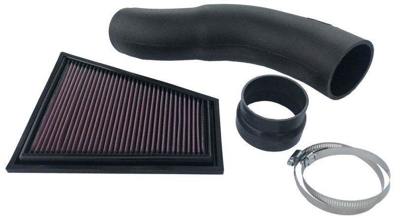 K&N 11-17 BMW 520i/528i N20 2.0l F/I Performance Air Intake System - Mammoth Racing -