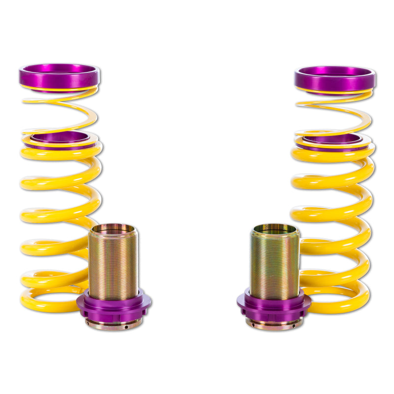 KW H.A.S. Jaguar F-Type (QQ6) Height Adjustable Lowering Spring Sleeve-Over Kit - Mammoth Racing -