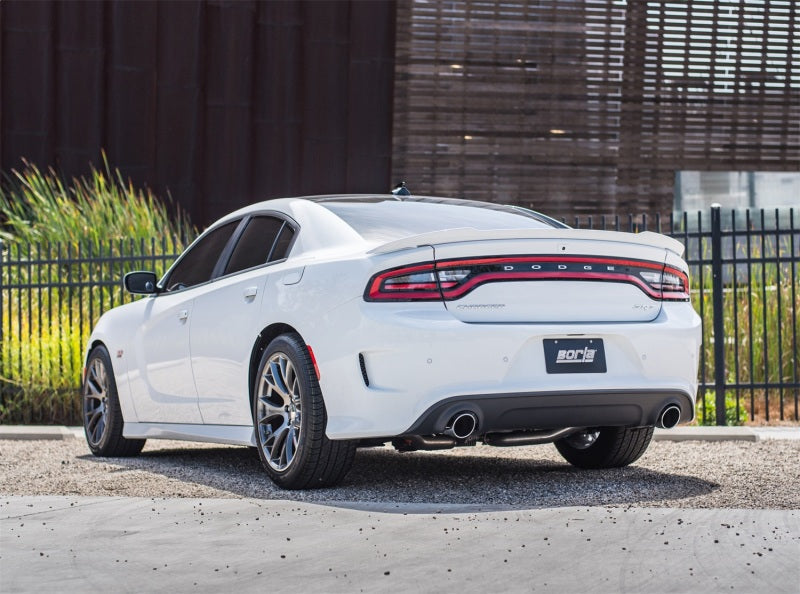 Borla 15-16 Dodge Charger SRT 392 6.4L No Tip Single Split Rear Exit ATAK w/ Valves Exhaust - My Store