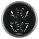 Auto Meter Gauge Quad 5in 240e-33f Elec Old Tyme Black - My Store